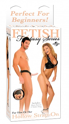 Fetish Fantasy  Hollow Strap-On - Flesh