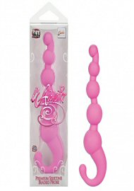 L'Amour Premium Silicone Beaded Probe - Pink